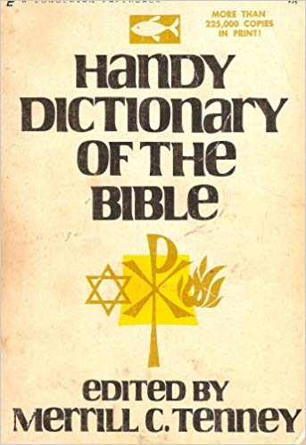 Cover of Handy Dictionary of the Bible (Tenney)